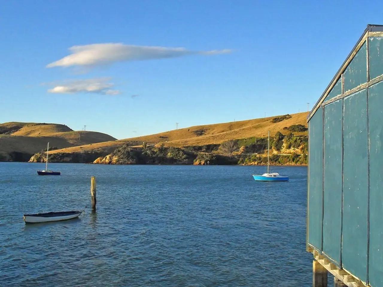 Picture of a storm-tossed dwelling on Eriskay, a remote isle in the Outer Hebrides of Scotland,...