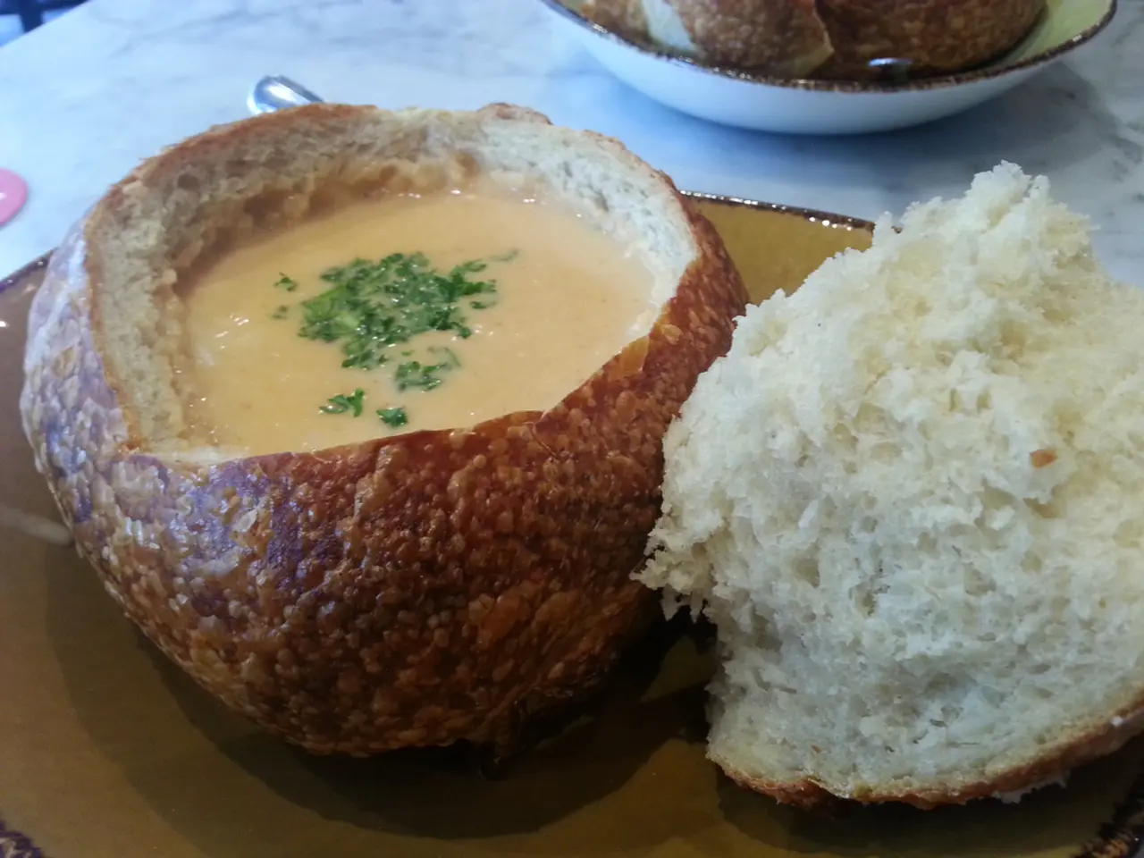 New England's dominance over the best clam chowder title might be up for reconsideration.