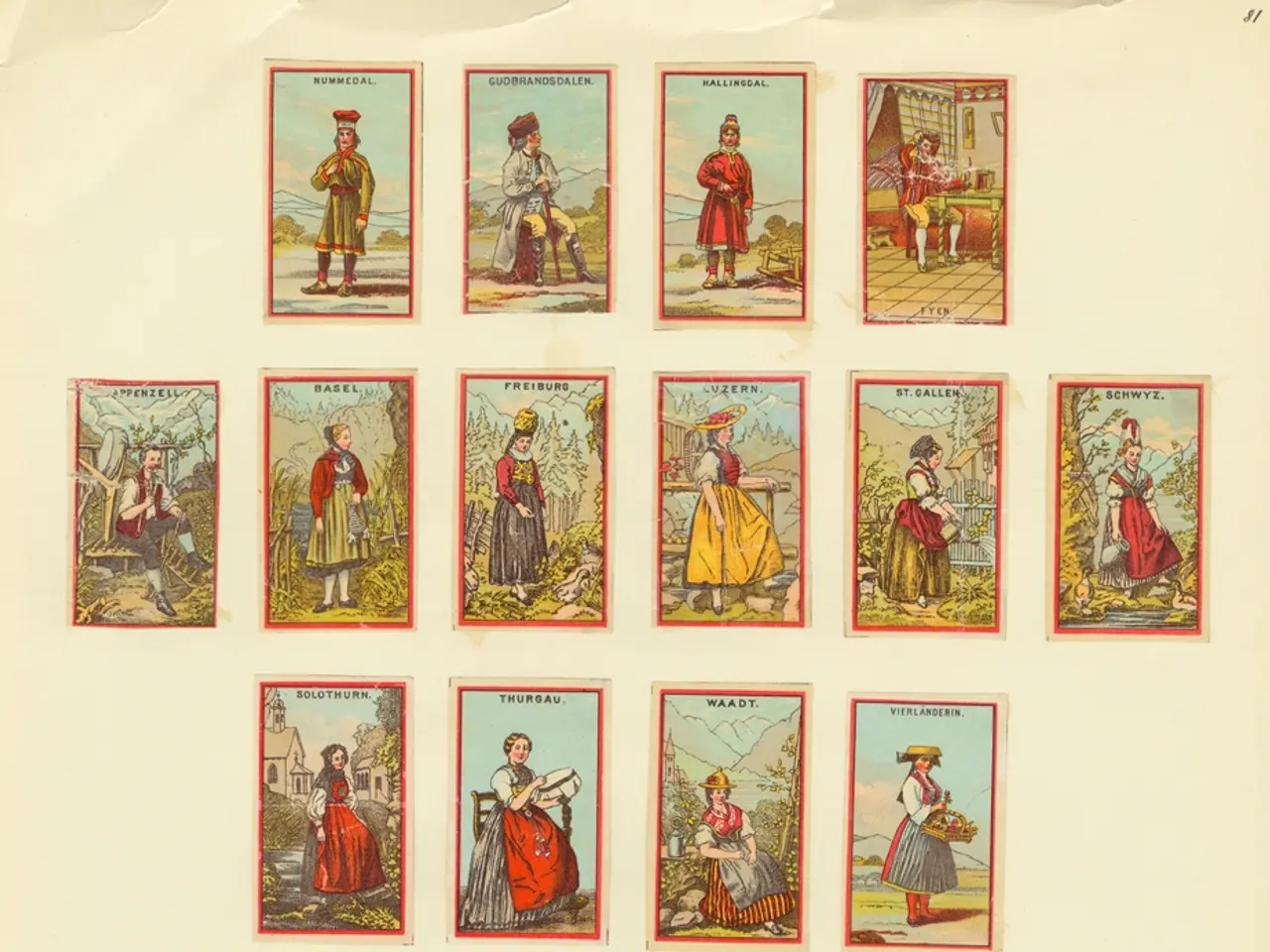 The image shows a book with a variety of pictures of people on it. The pictures are arranged in a...