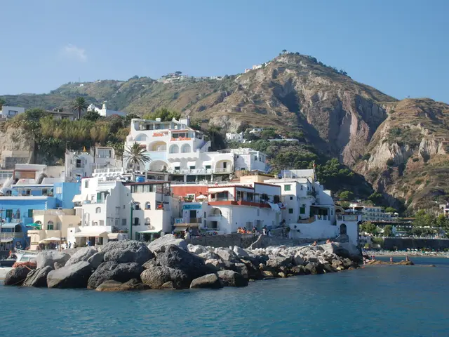 Primitive Canoes Navigating Hazardous Oceanic Tides in Stone Age Eras