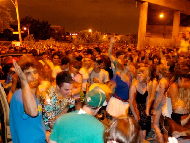 London's vibrant digital scene sparkles at the street festival, showcasing website culture