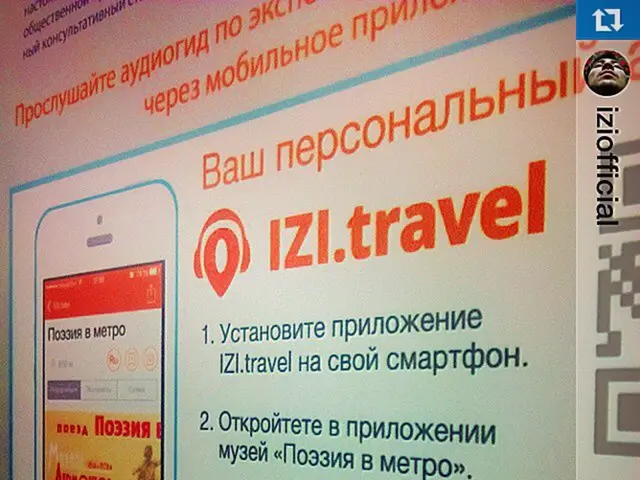 Digital advertising in Doha promoting a week-long tourism drive initiated by Romania