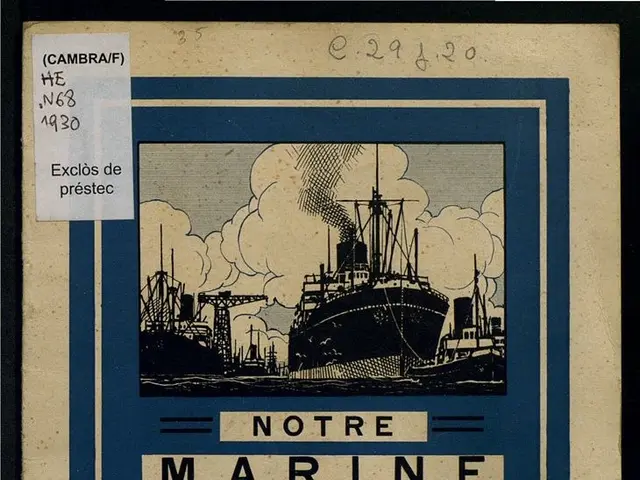 The image shows a book with a picture of a ship on it, along with text and a barcode. The book is...