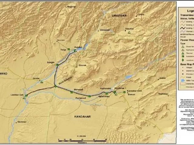 The image shows a poster with a map of the Trans-Siberian Railway, with text on the right side of...