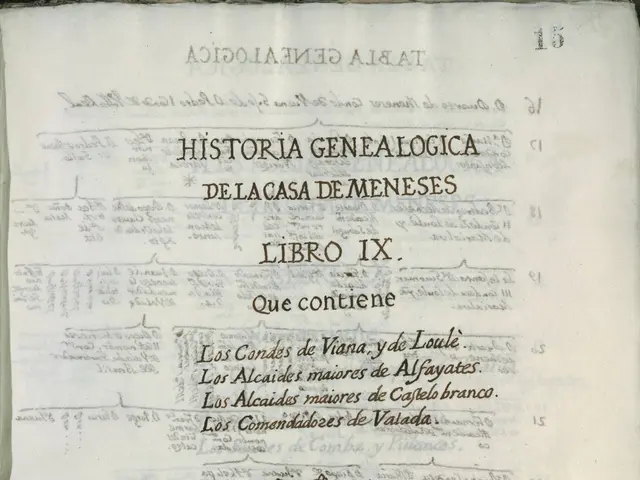 The image shows an open book with a drawing of a man's face on it. The book is filled with text and...